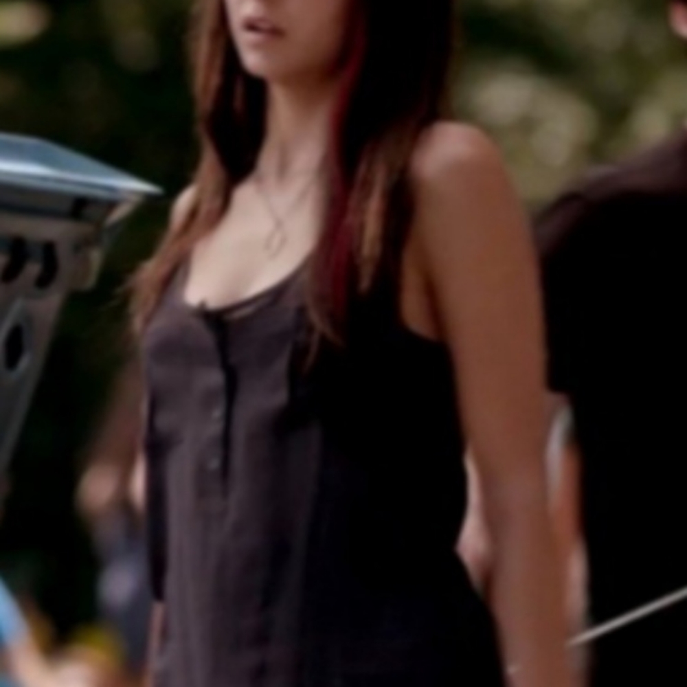 ASO Vampire Diaries Silence & Noise Military Tank as seen worn by Elena Gilbert.